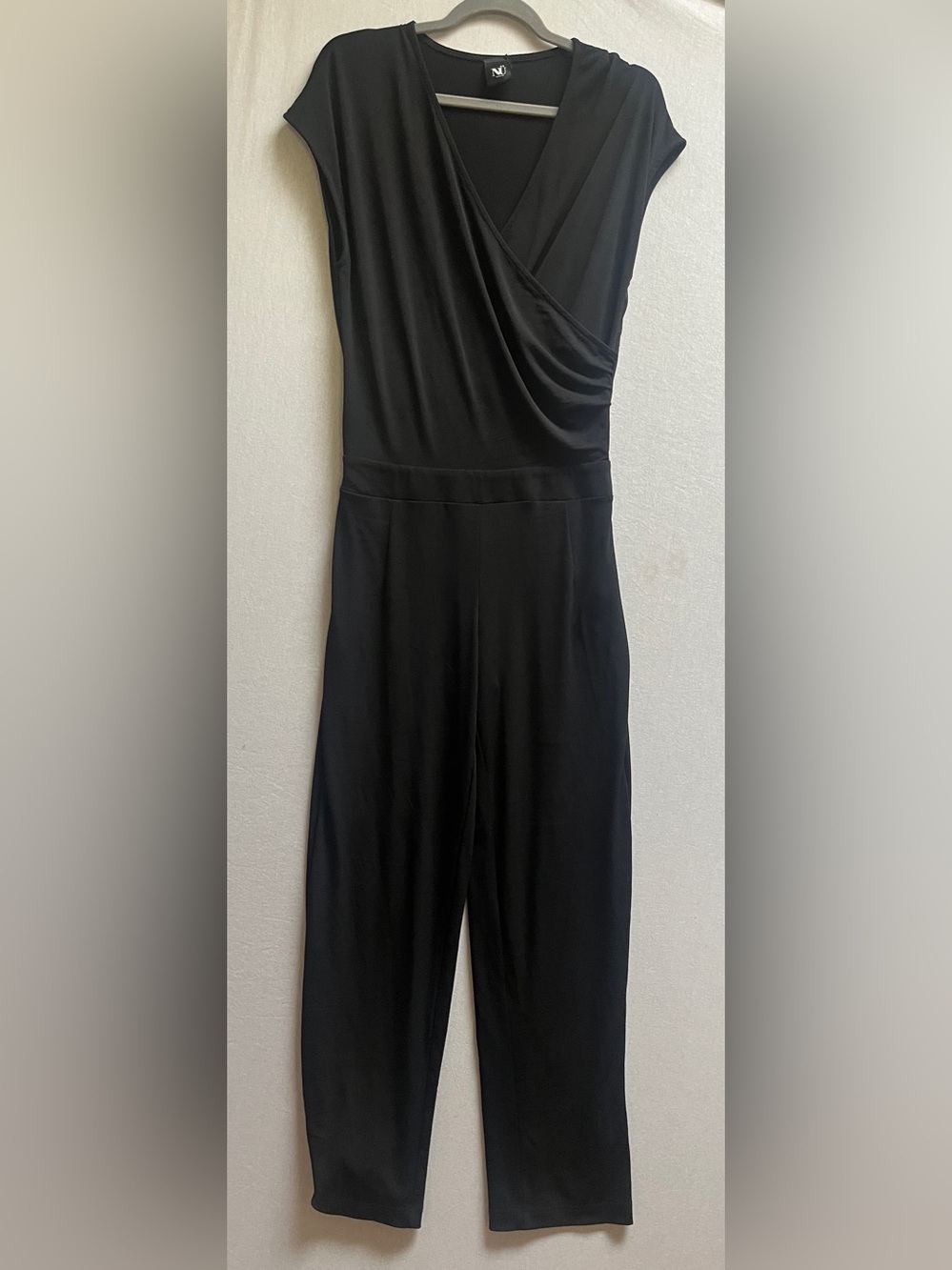 NÜ Denmark Wrap V-Neck Jumpsuit Romper Recycled Minimalist Size S